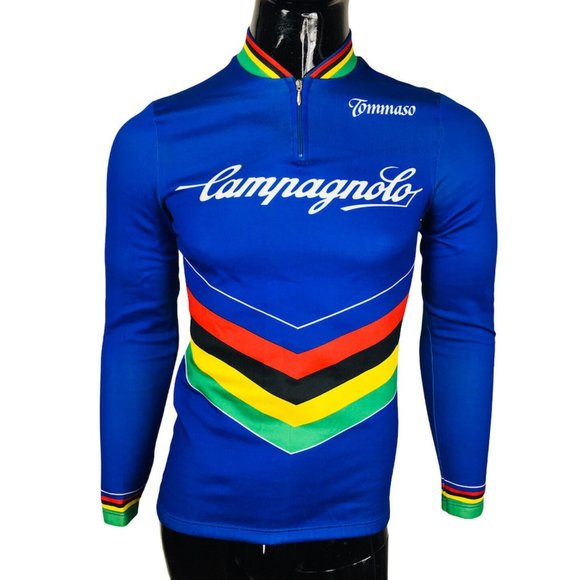Campagnolo Other - Vintage Campagnolo Tommaso Colorful Cycling Jersey